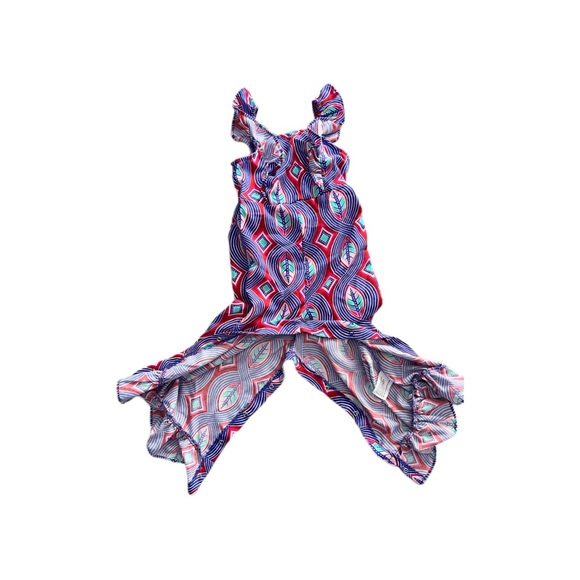 Genuine kids Osh Kosh size 3T jumper one piece. Snap legs, ruffled, sleeveless - Picture 6 of 9